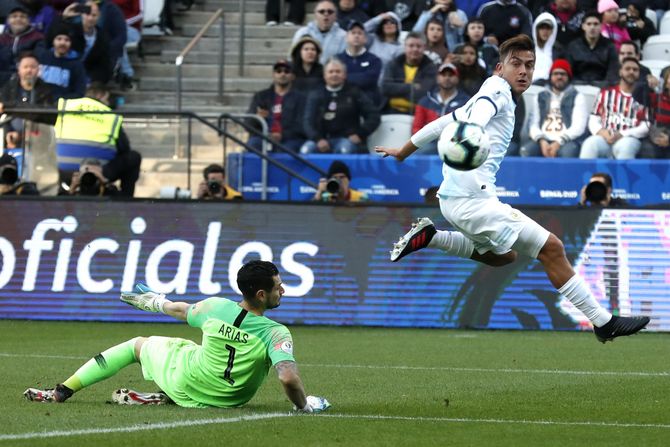 Brazil Soccer Copa America Argentina Chile