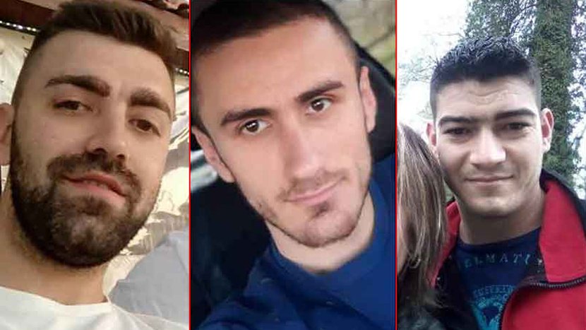 Milan Golubović, Saša Kudra i Miša Vujmilović, poginuli mladići u Laktašima dan žalosti