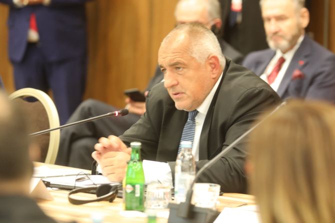 Bojko Borisov, premijer Bugarske, plenarna sednica