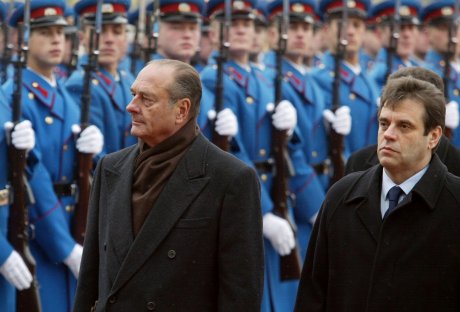 Jacques Chirac, Žak Širak, poseta Beogradu