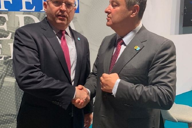 Filip RIker i Ivica Dačić Filip RIker i Ivica Dačić