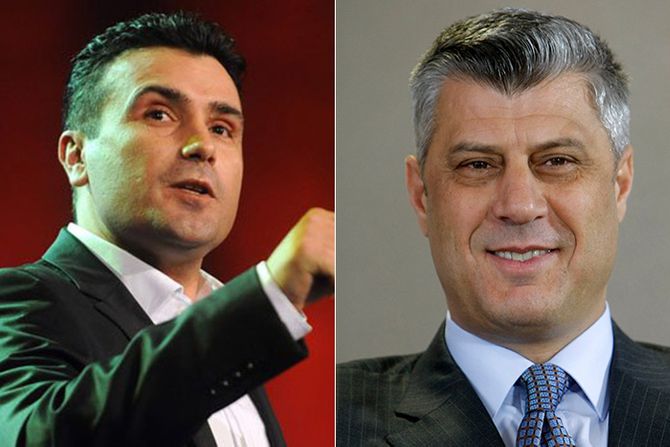 Zoran Zaev, Hasim Taci