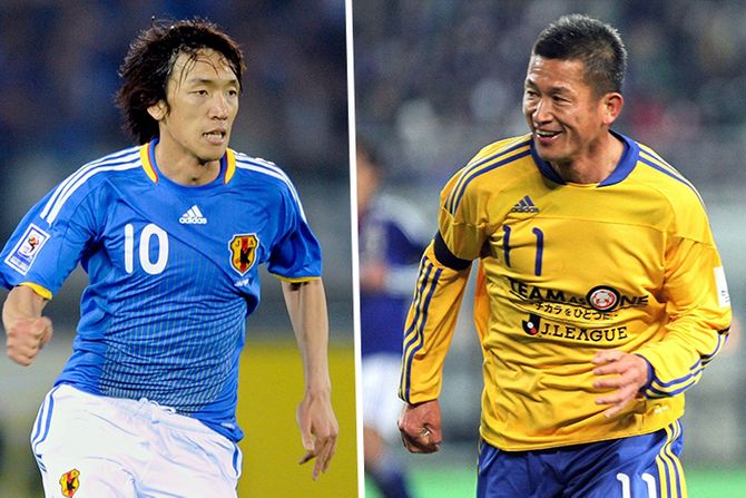 Shunsuke Nakamura, Kazuyoshi Miura