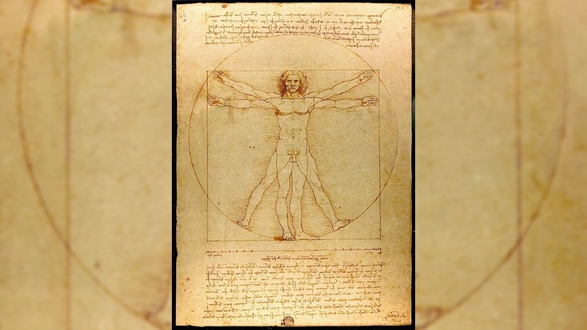 Leonardo da Vinci, Vitruvian man
