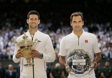 Novak Đoković, Rodžer Federer, Vimbldon finale