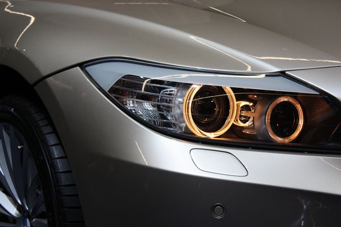 Automobil, BMW, Svetla, Farovi Automobil, BMW, Svetla, Farovi