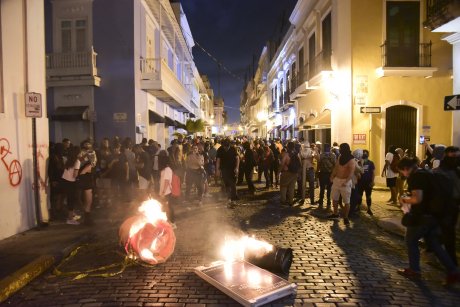 portoriko, protest
