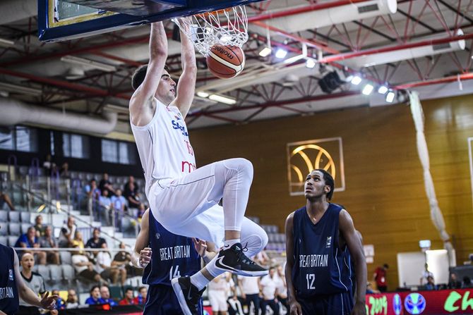 Marko pecarski - Mlada košarkaška reprezentacija Srbije do 20 godina 2019.