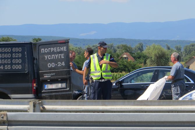 Sudar na autoputu kod Aleksinca