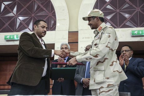 Sudan, sporazum, podela vlasti