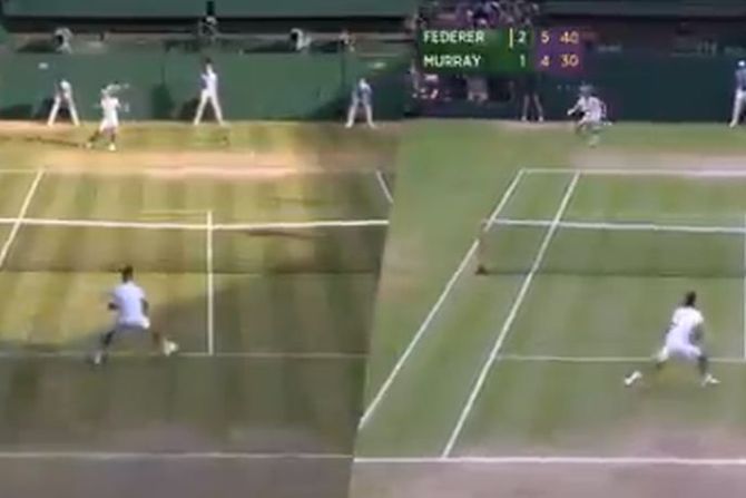 Rodžer Federer, Novak Đoković, Endi Mari