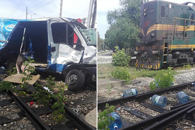 Saobracajna nesreca voz, kombi, Pancevo