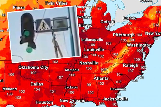 Amerika tropske temperature