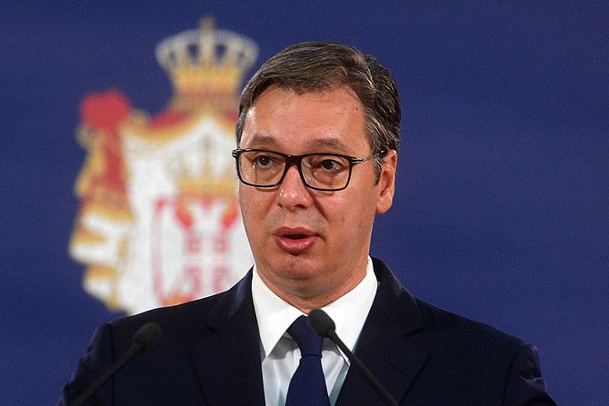 Aleksandar Vučić, Ramuš Haradinaj