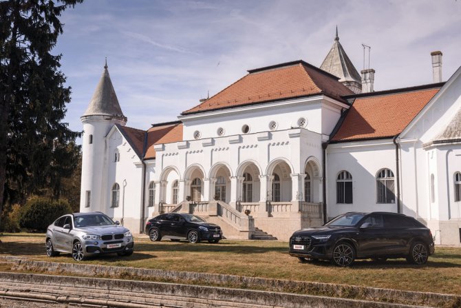 Audi Q8, BMW X6, Mercedes-Benz GLE Coupe