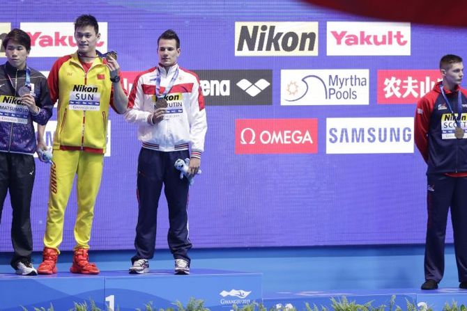 South Korea Swimming Worlds