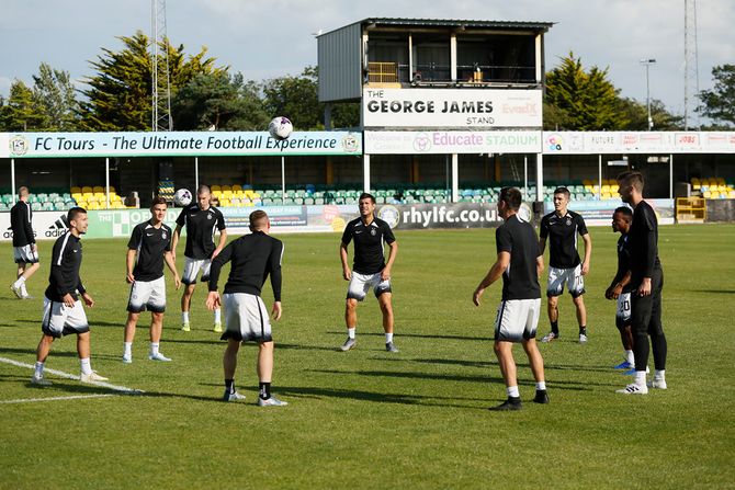 Partizan pred meč sa Konah Ki nomads