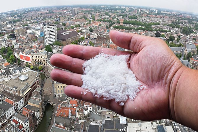 Utreht, posipanje soli