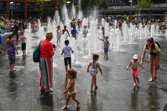 Vrućina vreo talas visoke temperature