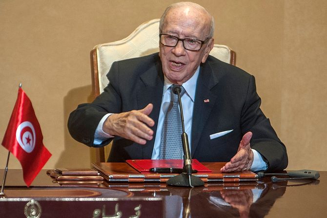 Beži Kaid Esebsi   Beji Caid Essebsi predsednik Tunisa