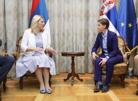 Ana Brnabić sa predsednicom Republike Srpske Željka Cvijanović