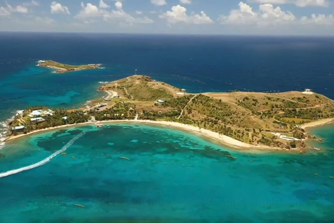 Little St. James in the U.S. Virgin Islands, pedofilsko ostvro Epstein, Dzefri epstajn