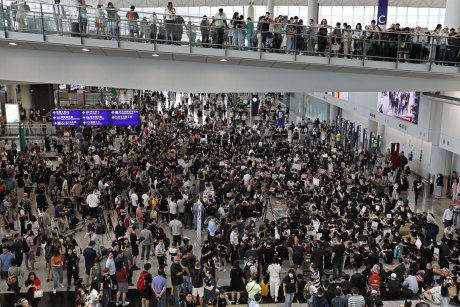 Hongkong, protesti, aerodrom