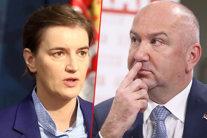 Ana Brnabic, Nenad Popovic