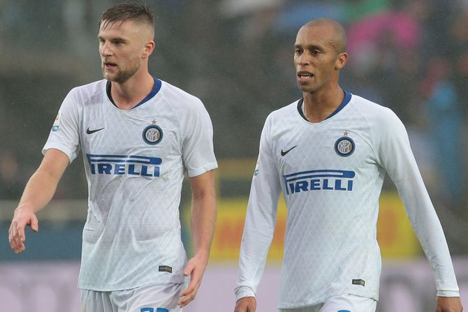 Milan Škriner i Žoao Miranda, Inter