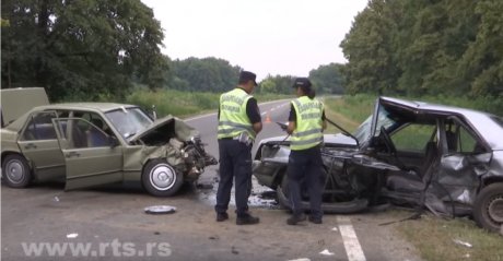 Kragujevac, Batočina, saobraćajna nesreća, sudar