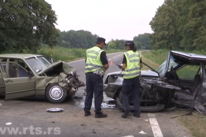 Kragujevac, Batočina, saobraćajna nesreća, sudar