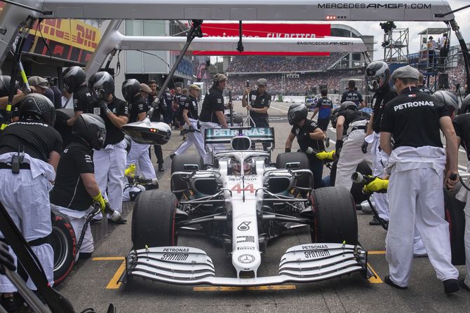 Germany F1 GP Auto Racing