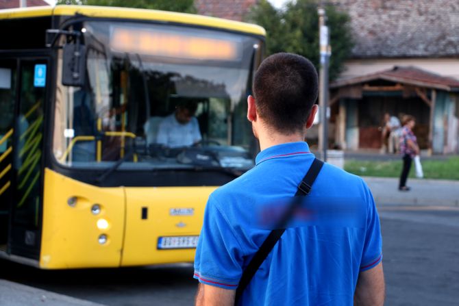 Autobus GSP pokrivalica