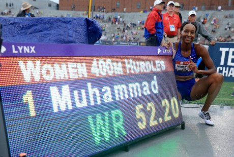 Dalila Muhamad, svetski rekord na 400m sa preponama, prvenstvo Amerike