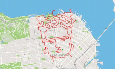 Frida Kalo, mapa, trčanje