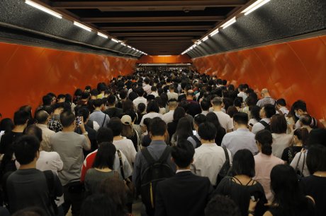Hongkong blokada metroa