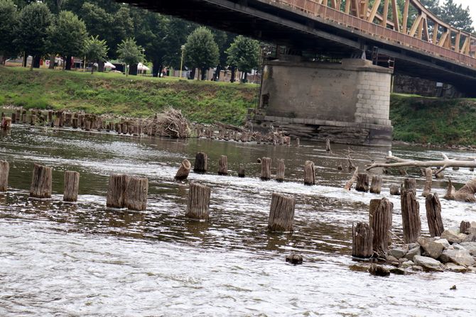 Jagodina, Velika Morava, vodostaj