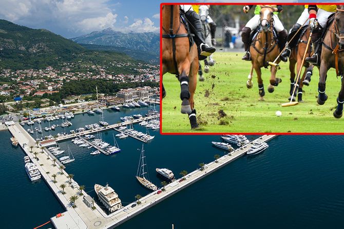 Porto Montenegro polo igra igrači pola