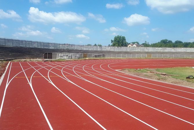 Stadion Ivana Spanovic, staza