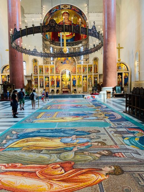 Crkva Svetog Marka, mozaik