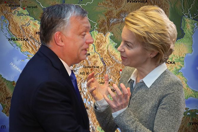 Viktor Orban Ursula van der Lajen Viktor Orban Ursula van der Lajen