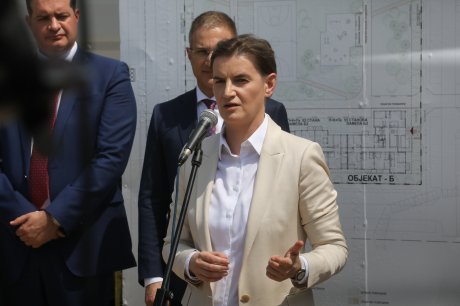 Novi Sad, Ana Brnabić, Kamen temeljac za stanove pripadnika bezbednosti
