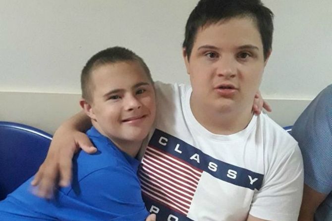 Branislava Dedić, Mihajlo, autizam, Daunov sindrom Branislava Dedić, Mihajlo, autizam, Daunov sindrom