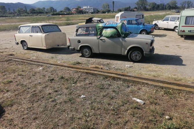 trabant, put, grčka