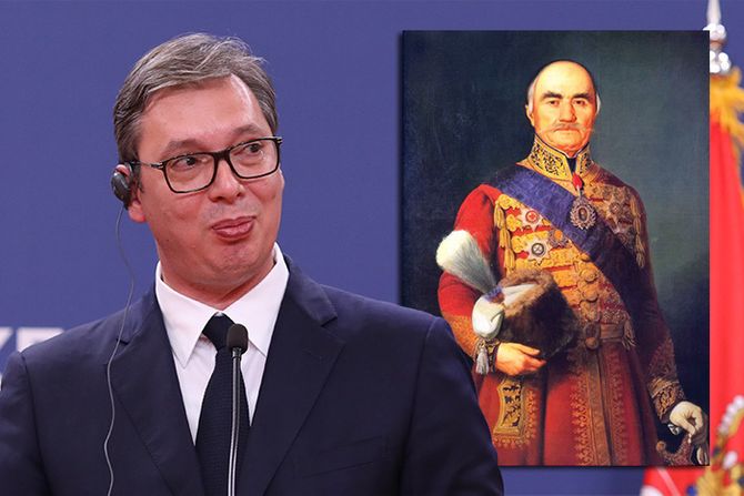 Aleksandar Vucic, knez Milos Obrenovic