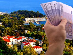 Hrvatska, Split, novac, evri