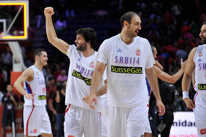 Nenad Krstić, Miloš Teodosić, Saša Đorđević