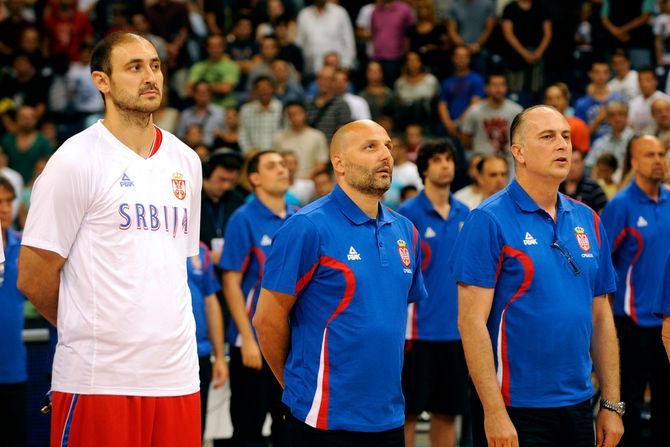 Nenad Krstić, Miloš Teodosić, Saša Đorđević