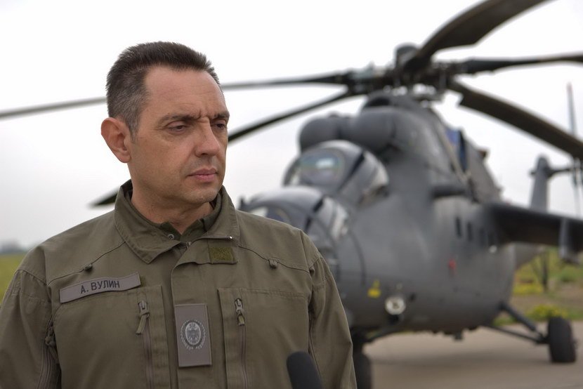 Aleksandar Vulin, helikopteri