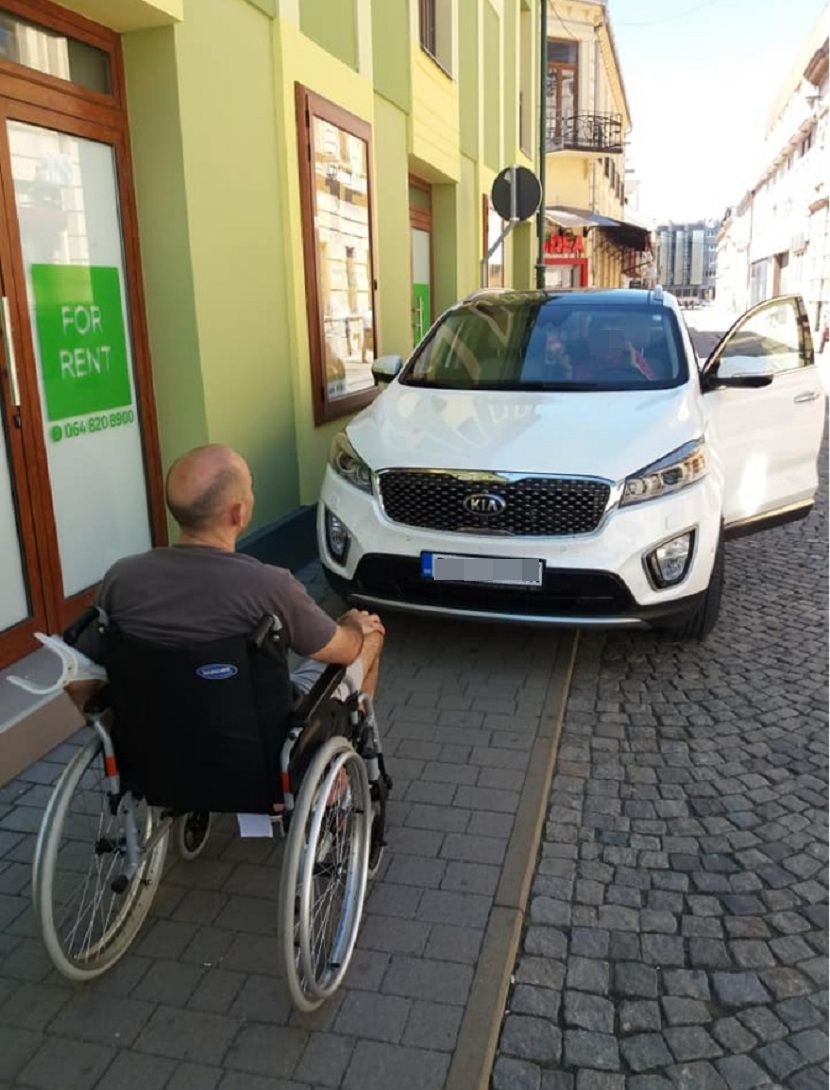 Zrenjanin, vozac, invalidska kolica